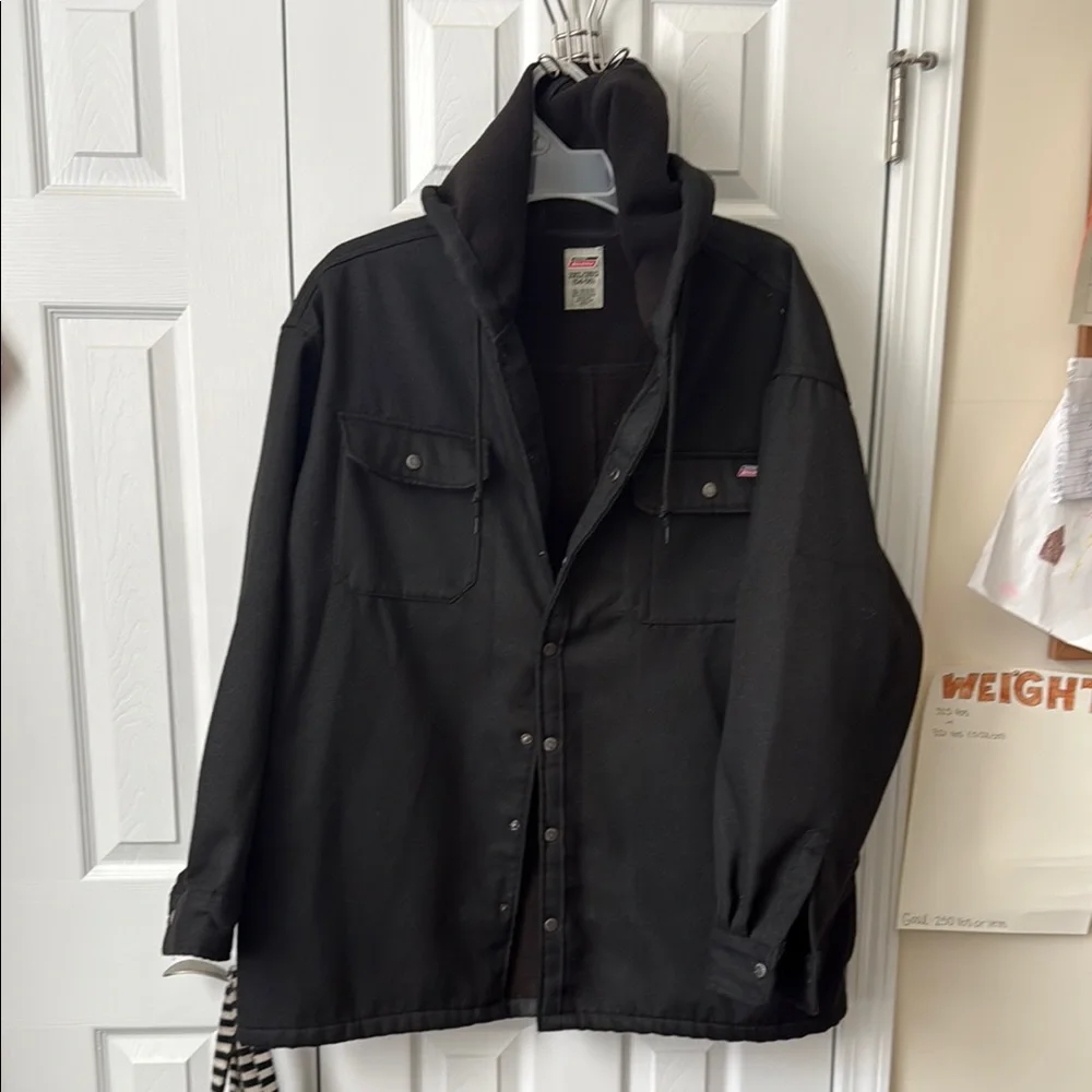 Dickies Men's Black Shirt Jacket. Thick 3X/ 54-56 - Picture 1 of 6